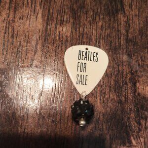 THE BEATLES FOR SALE GUITAR PICK NECKLACE
